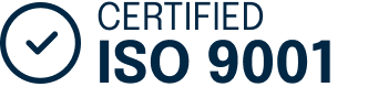 ISO 9001 certified